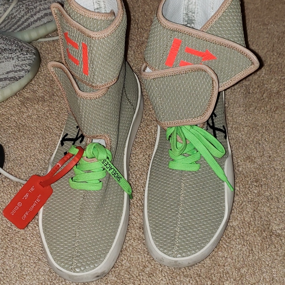 Off White Moto Wrap Scuba Runner Sneakers